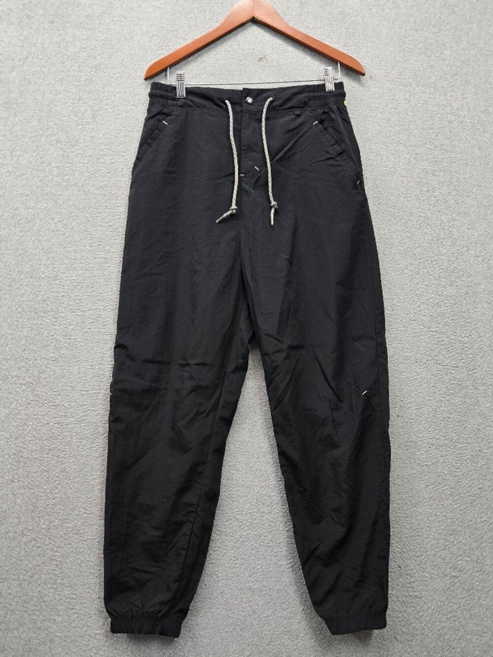 Gymshark Women Activewear Pants M Black Retake Track Joggers 27" Inseam